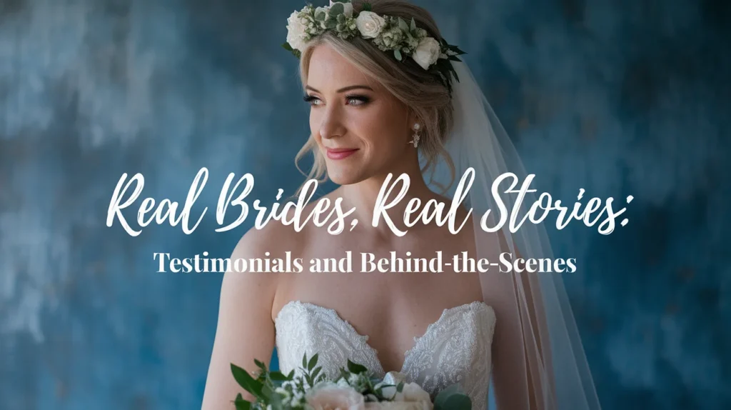 Real Brides, Real Stories: Testimonials and Behind-the-Scenes