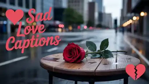 Sad Love Captions