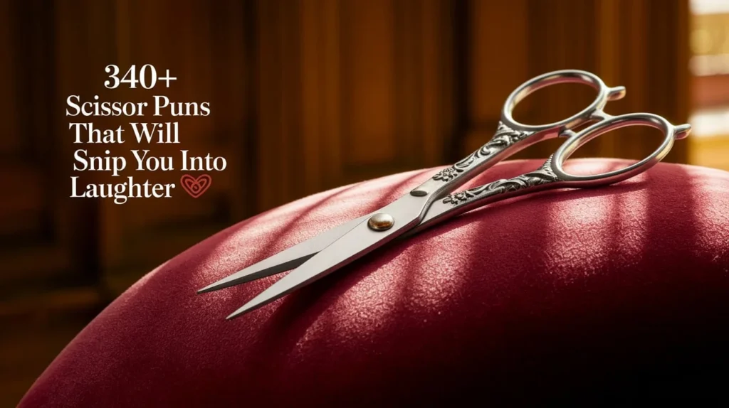 Scissor Puns That Will Snip You into Laughter