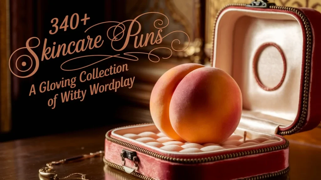 Skincare Puns: A Glowing Collection of Witty Wordplay