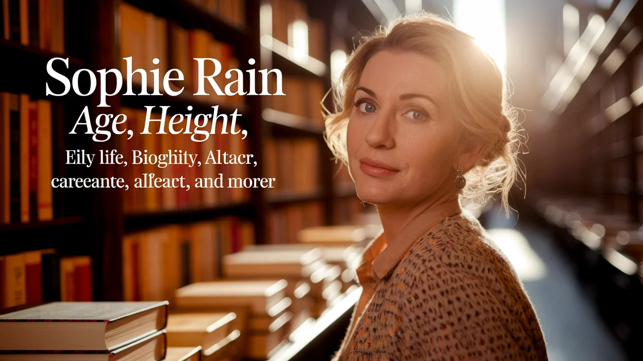 Sophie Rain Age, Height, Biography: Early Life, Career, Achievements, and More
