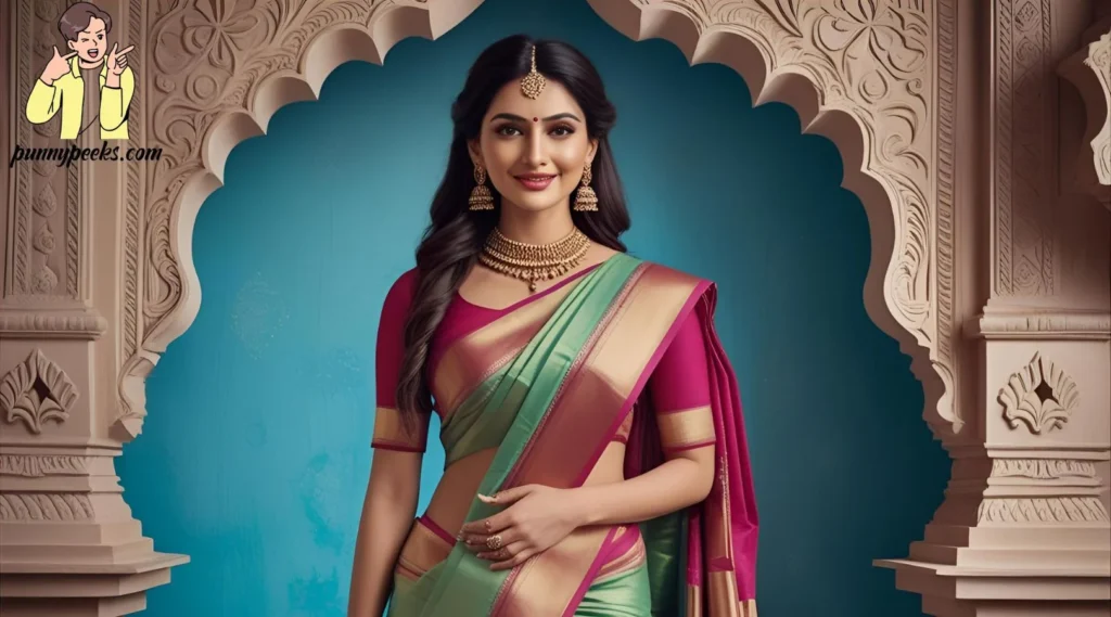 South Indian Saree Captions for Traditional Beauty