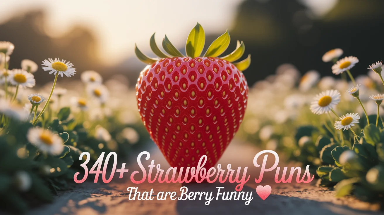 Strawberry Puns That Are Berry Funny