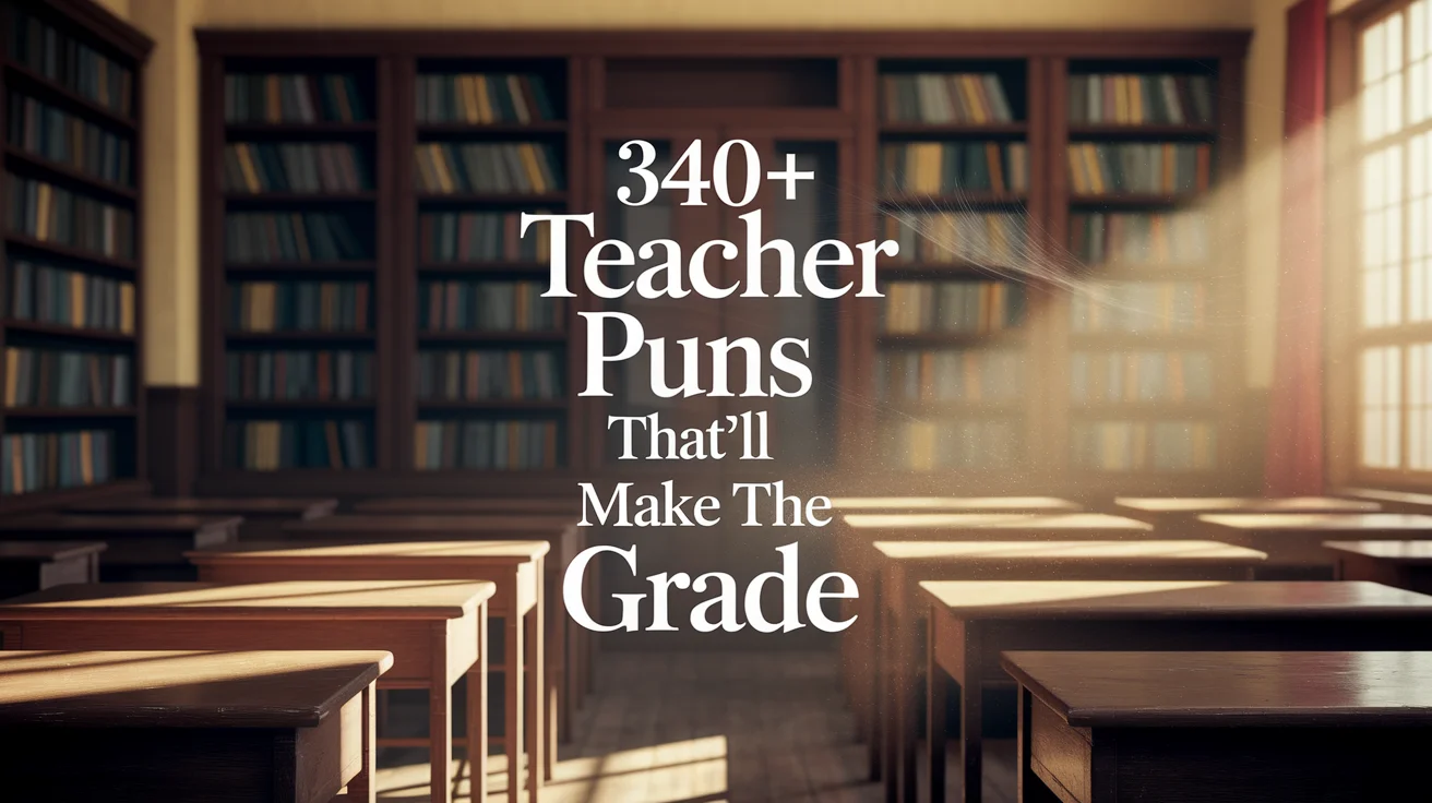 Teacher Puns That’ll Make the Grade