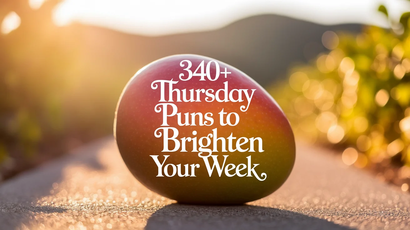 Thursday Puns to Brighten Your Week