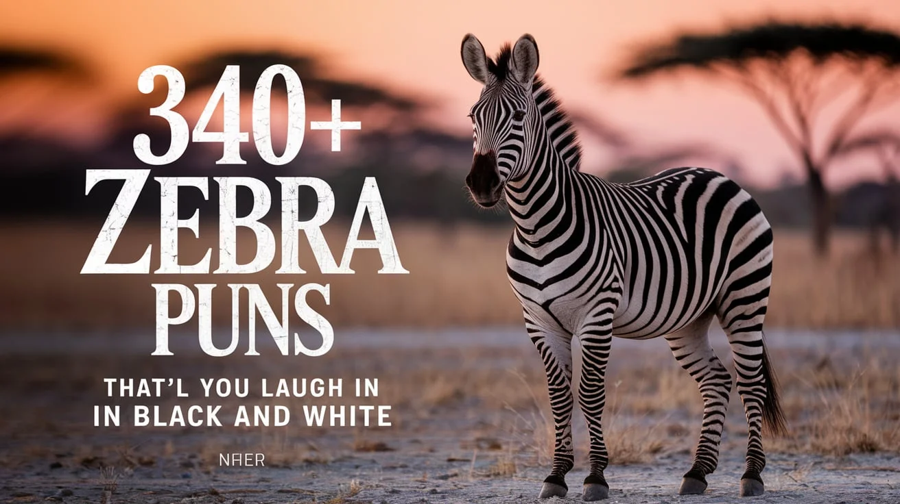 Zebra Puns That’ll Make You Laugh in Black and White