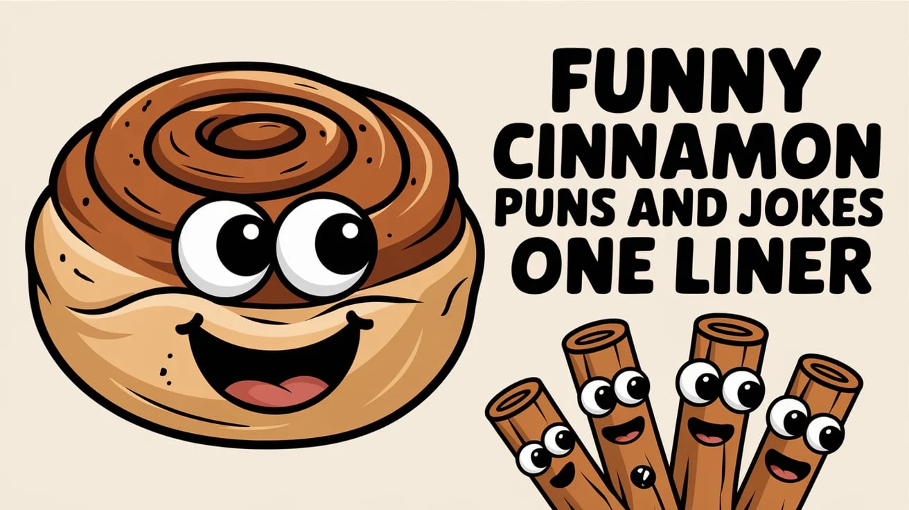Funny Cinnamon Puns and Jokes One Liner