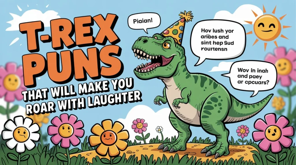 T Rex Puns That Will Make You Roar with Laughter