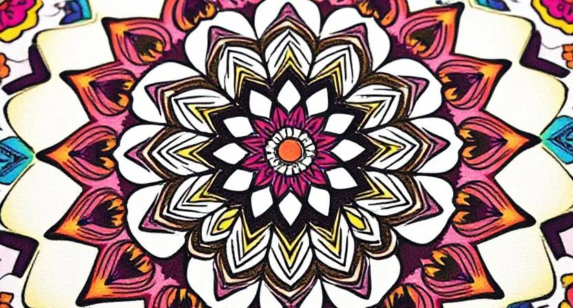 Colorful Mandala Moments in
