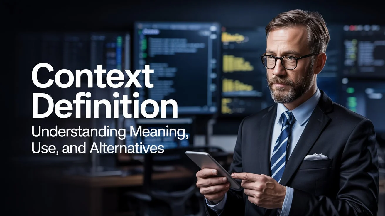 Context Definition: Understanding Meaning, Use, and Alternatives