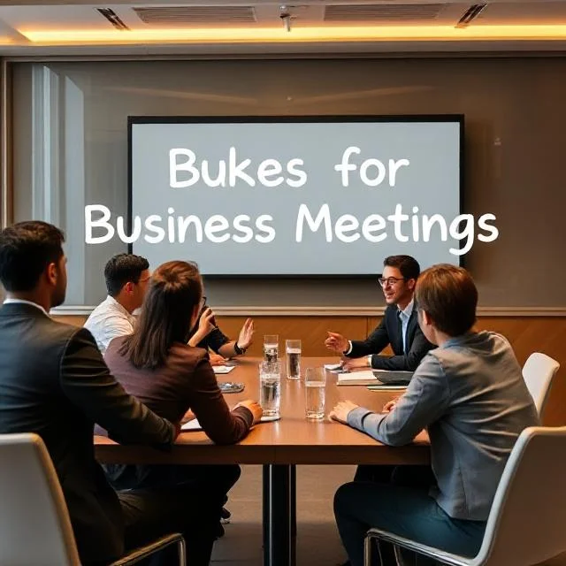 Jokes for Business Meetings