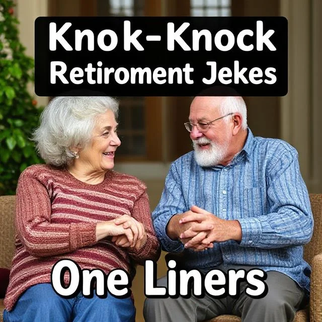 Knock Knock Retirement Jokes One Liners