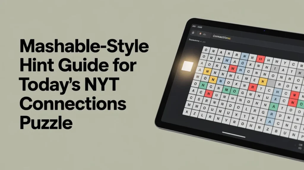 Mashable Connections Hint Today
