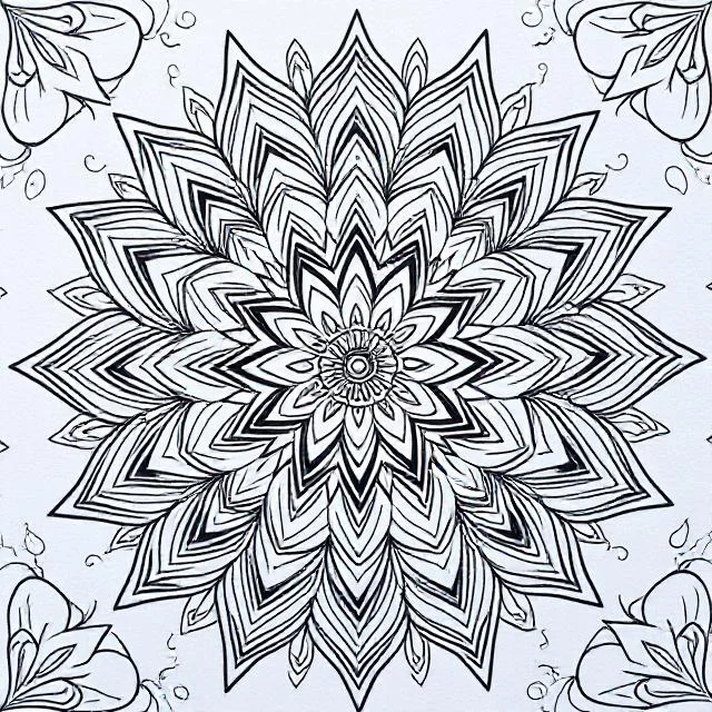 Mindful Mandala Coloring for Relaxation