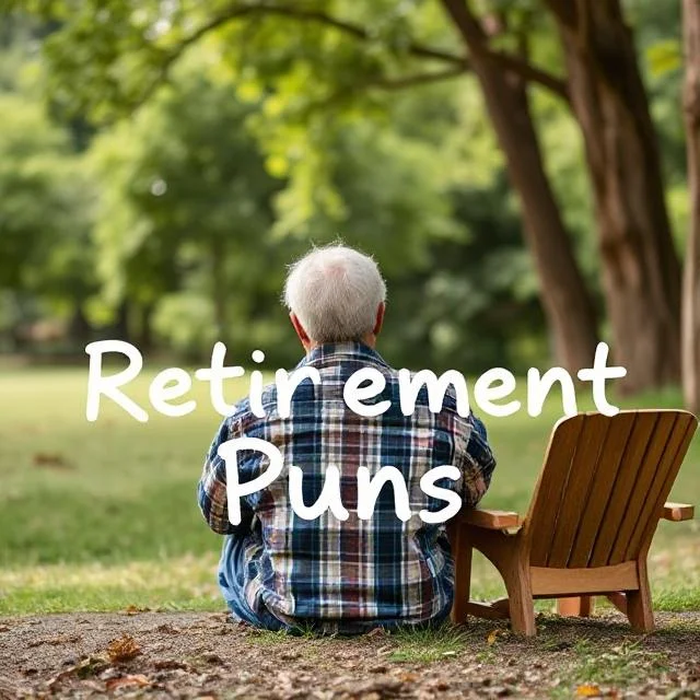Short Retirement Puns