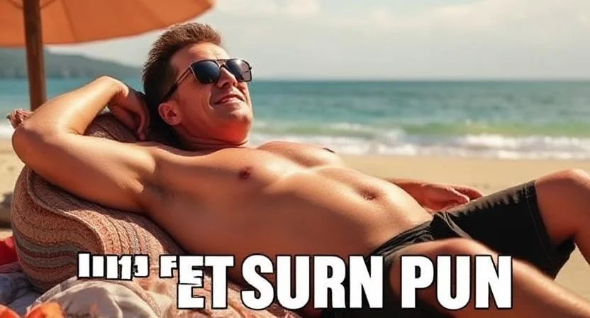 Sunburn Puns