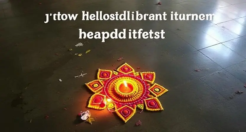 Best Rangoli Captions for Instagram