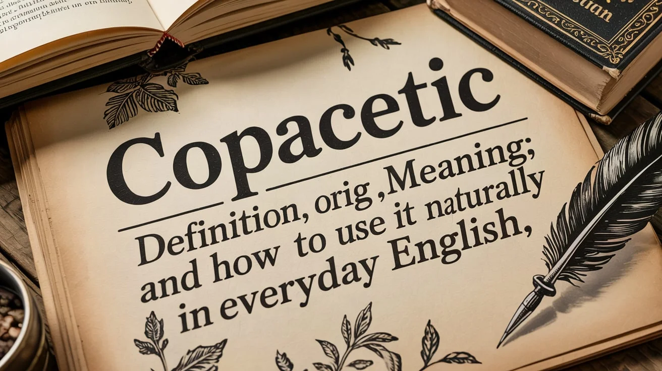 Copacetic Meaning