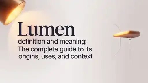 Lumen Definition