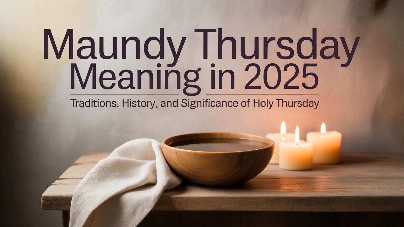 Maundy Thursday Meaning