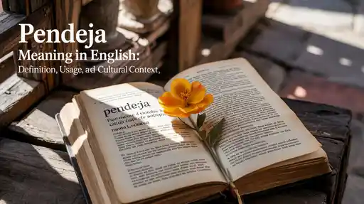 Pendeja Meaning in English