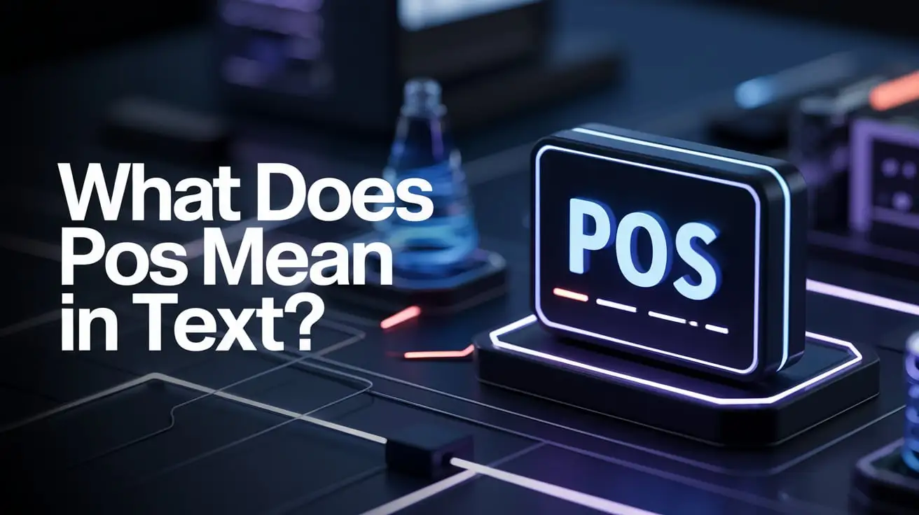 What Does POS Mean in Text